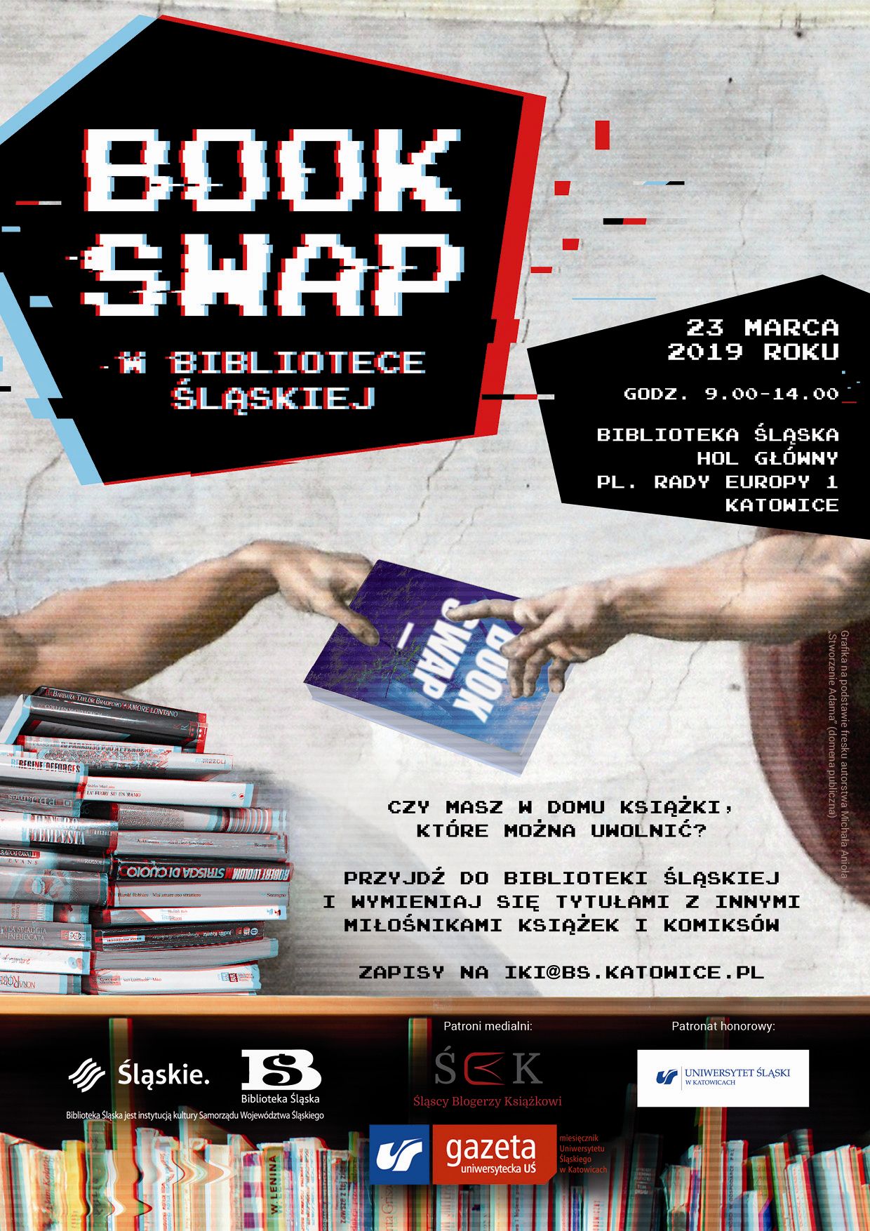 Silesian Book Swap, Biblioteka Śląska, Katowice